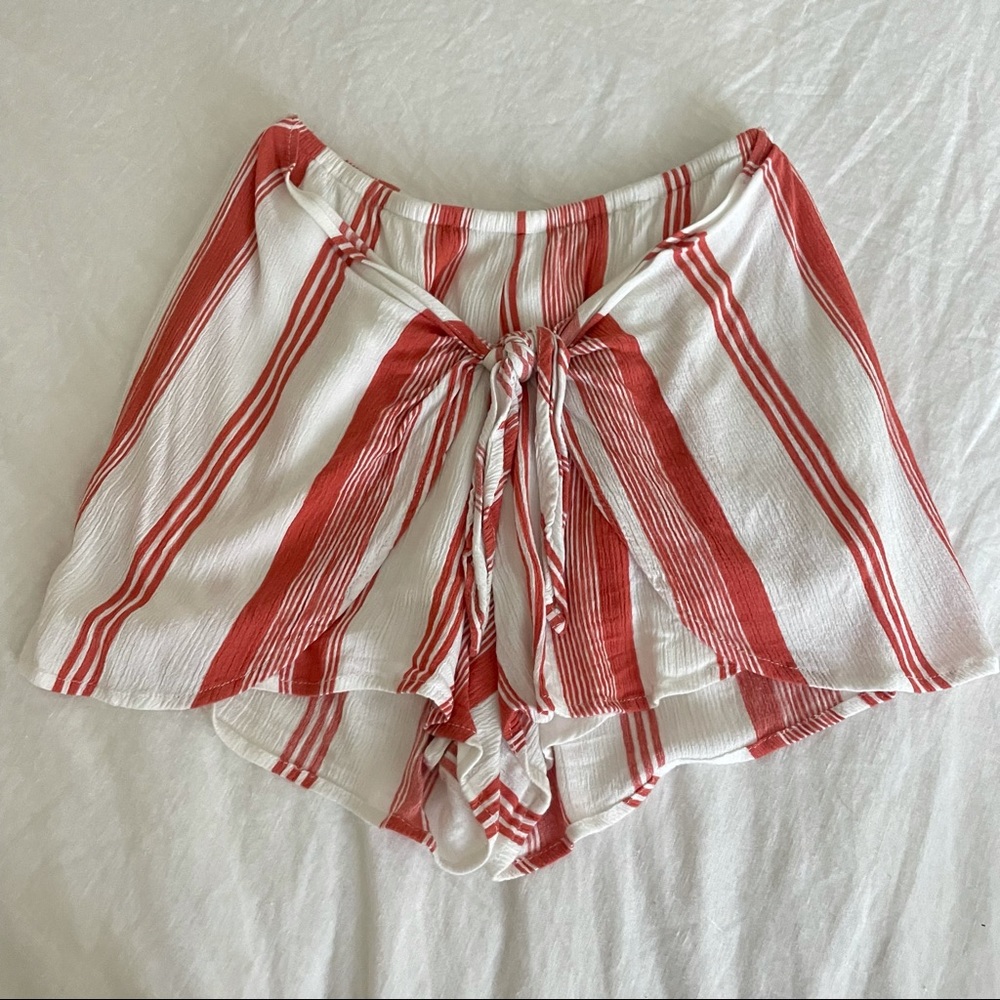 Tie Front Skort/Shorts